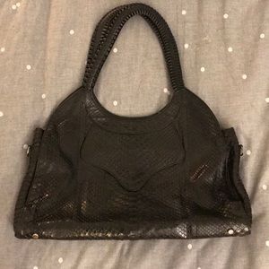 black python Nada Sawaya hobo bag